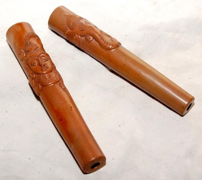 Mud Chilam with Lord Shiva & Ganesha 6'' LHMCS&G6''