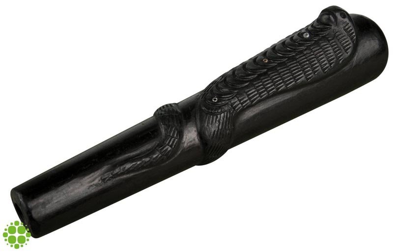 Mud chilm  with snake Figure 6'' LHMCS6''