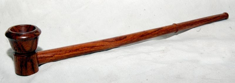 Wooden Ningali Pipe10'' LHWN10''