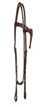KLH 1002  Knotted Leather Headstall