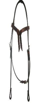 KLH 1006 Knotted Leather Headstall