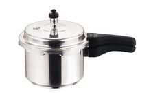 Outer Lid White Aluminium Pressure Cooker