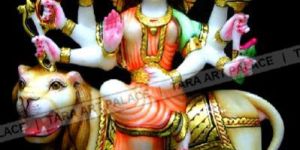 Marble Durga Mata Statue