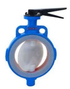 PTFE Lined Butterfly Valve