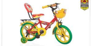 Kids Bicycle with Basket, Backrest