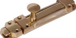 Brass Neck Tower Bolt