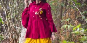 Dhoti & Peplum Top Set