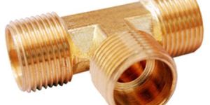 Brass Tee Union