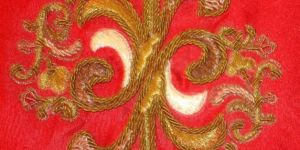 Machine Embroidery Work Fabric