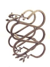 Wrought Iron Wine Rack