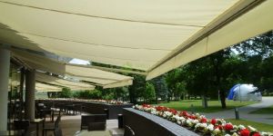 Tensile Pool Cover