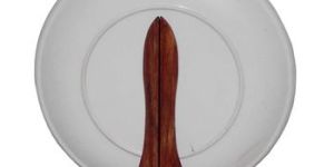 Wooden Kitchen Plate Holder Stand