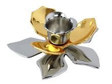 Two Tone Finish Candle Holder