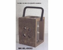 Wood Hurricane Lantern