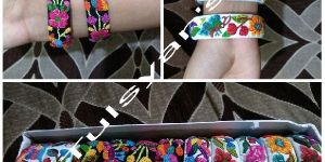 Hand Embroidered Bangles