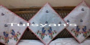 Hand Embroidered Cushion Covers on Net