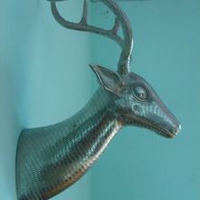 WALL MOUNTED DEER HEAD STAGE