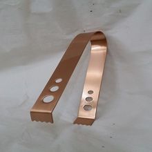 Stainless Steel Copper Plated Ice Tong