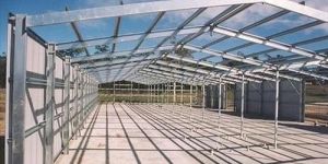 Stainless Steel Industrial Shed