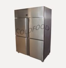 Two Door Vertical Chiller Large 550 Ltr Cold Food