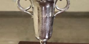 Silver Trophy Trumpet Vase