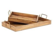 NATURAL MANGO WOOD SERVING TRAY