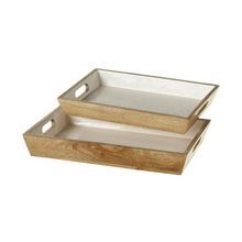 Wooden Table Top Trays