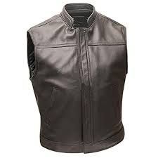Leather Bikers Vest