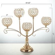 WEDDING GOLD CANDELABRA