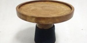 Wooden Round Cake Stand