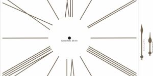 10 X 8 Feet Glass Dial GPS Clock