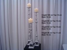Decorative Aluminium Wedding Candle Holder