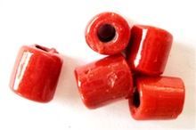 Tube Shaped Glass Beads
