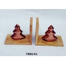 Metal Book End Tree