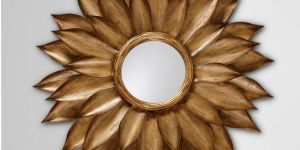 METAL MARIGOLD DC MIRROR