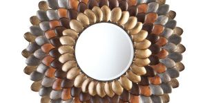 MULTICOLORED LEAFS DC MIRROR