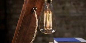 Wooden Table Lamp