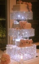 Crystal Wedding Cake Stand