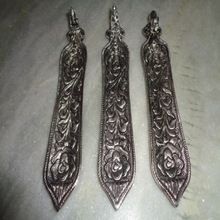 White Metal Incense Holders