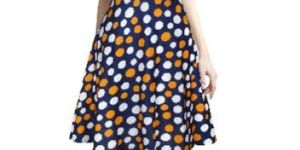 Round Designs Western Dress