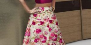 Wine Colour Bride Lehangas