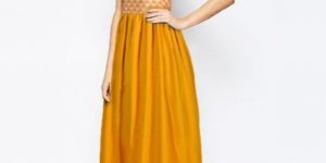 Yellow Designer Gown