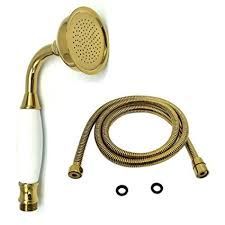 Brass Ceramic Hand Held Shower