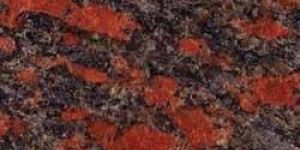 Red Brown Granite Slabs