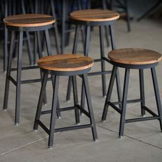 Wood Stool