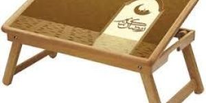 Wooden Study Table Cum Bed Table