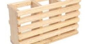 Wooden Cutlery Holder