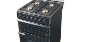 Flamez Black Cooking Range