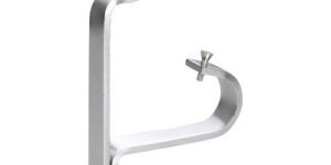 SS Double Curtain Rod Support Bracket
