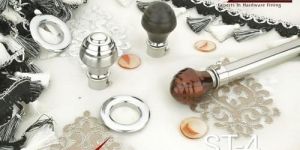 Steel 4 Step Curtain Bracket